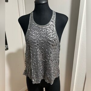 Sequin Tank Top